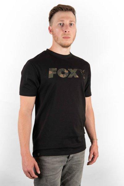 Fox Black T-Shirt póló XXXL (CFX024)