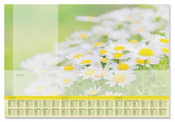Könyökalátét, 595x410 mm, 3 éves tervezővel, SIGEL "Lovely
Daisies"