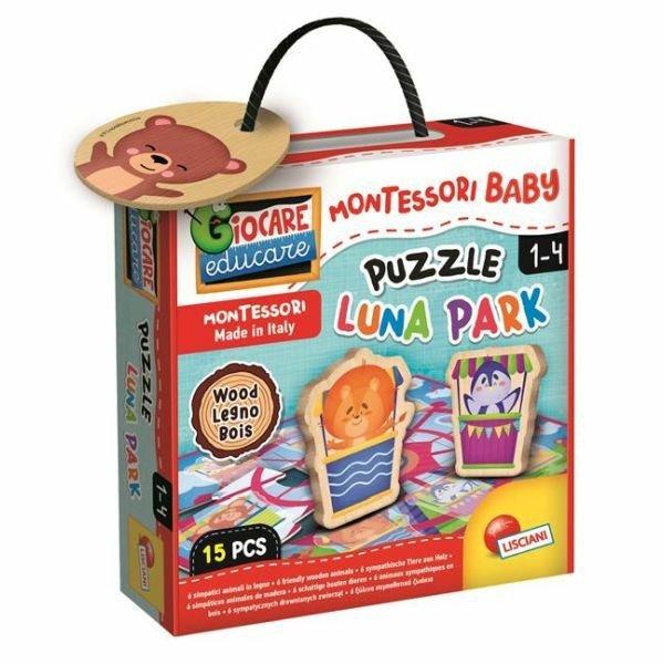Montessori baby puzzle - vidámpark