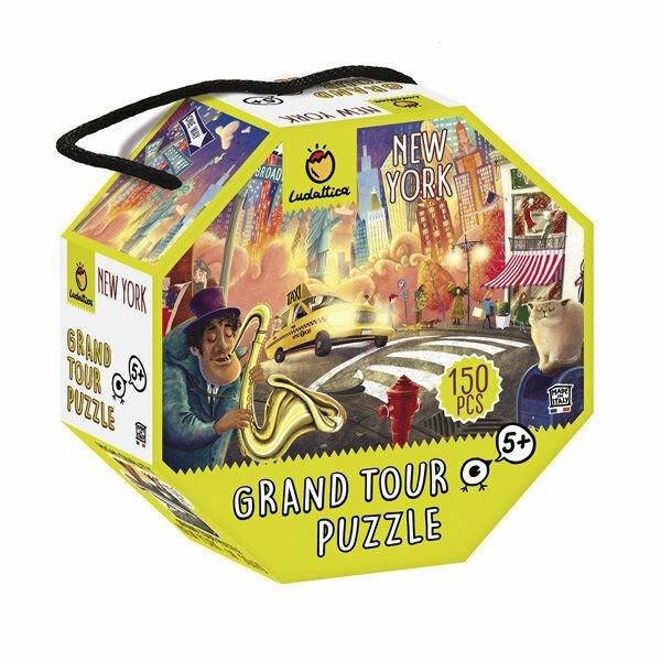 Grand Tour puzzle - New York, 150 db-os - Ludattica