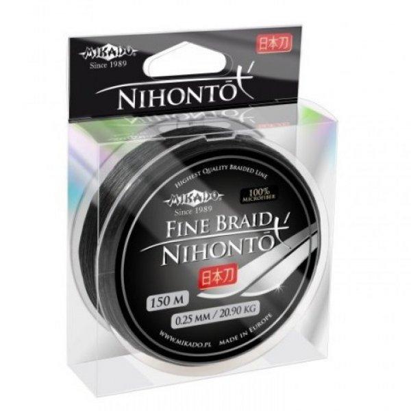 Mikado Nihonto Fine Braid 0.23mm 15m 20,2kg fonott prémium előke zsinór
(Z21B-23)