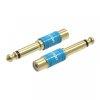 Audio adapter Vention VDD-C03 6.35mm male to RCA female blue