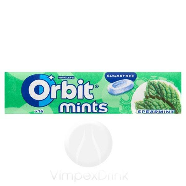 Orbit Spearmint Mint cukorka 28g /24/