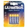 ULTRATECH Digital LR03 AAA B4 Alkli mikro elem