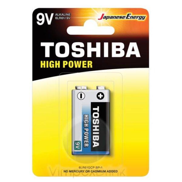Toshiba alkáli elem 9V BP1 9V/1db