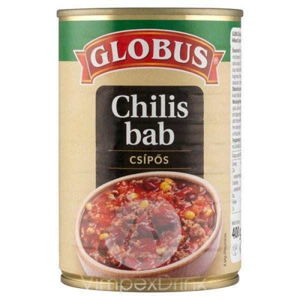 GLOBUS Chilis bab csípős 400g