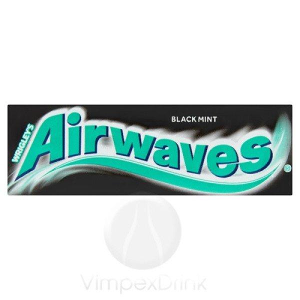AIRWAVES BLACKMINT DRAZSÉ RÁGÓGUMI 14G "R"
