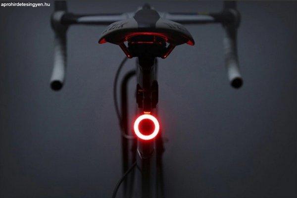 Kerékpár hátsó lámpa, bicikli lámpa, ledes kerékpár lámpa Kör