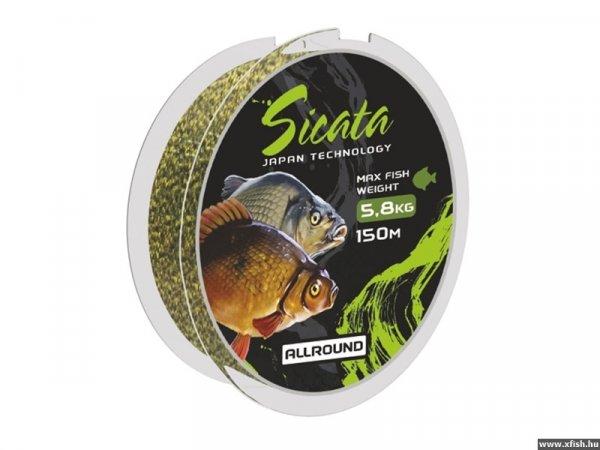 Mistrall Sicata Allround Univerzális Monofil Zsinór 150m 0,18mm 6,8Kg