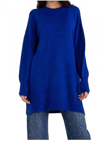 Kék hosszú pulóver