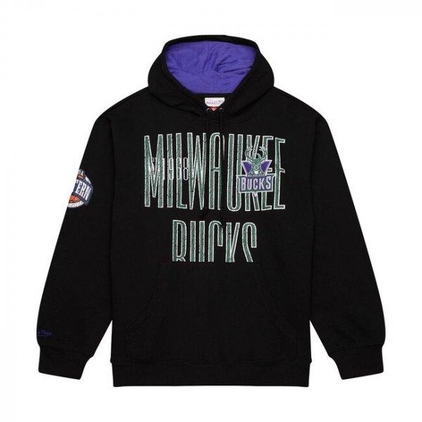 Mitchell & Ness sweatshirt Milwaukee Bucks NBA Team OG Fleece 2.0 black