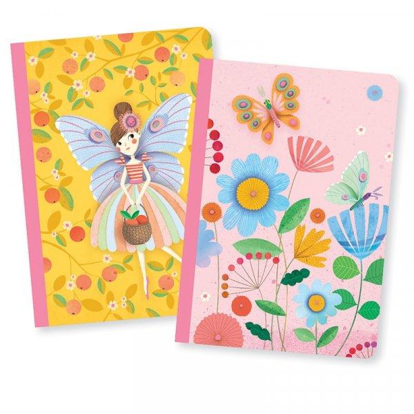 Djeco: Lovely Paper Rose little notebooks