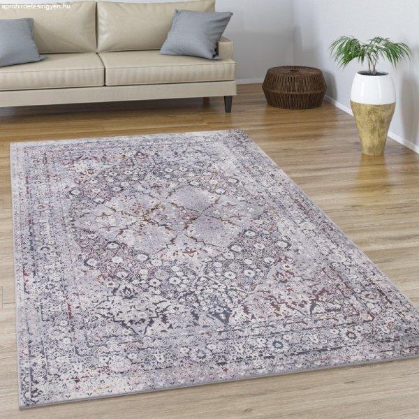 Rövid szálú pasztel mandala mintás szőnyeg nappaliba - színes 160x230 cm