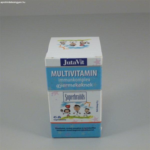 Jutavit multivitamin immunkomplex gyerekeknek probiotikus 45 db
