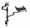 Gembird MA-DA-04 Desk mounted adjustable monitor arm with no