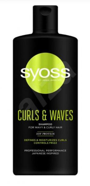 Syoss sampon 440ml Curls&Wawes