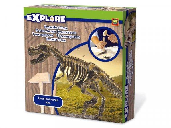 SES: T-Rex dinoszaurusz bányász készlet
