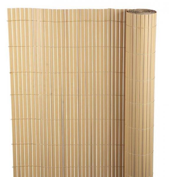 Kerítés Ence DF13, PVC 1000 mm, L-3 m, bambusz, 1300 g/m2, UV