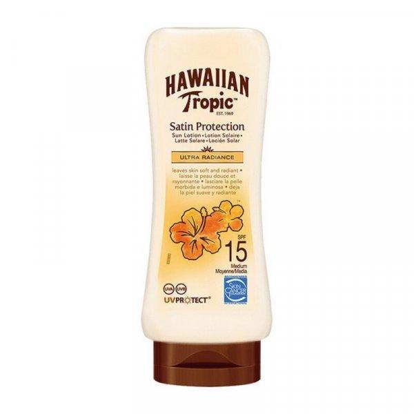 Naptej Satin Protection Ultra Radiance Hawaiian Tropic Spf 15 - 180 ml
