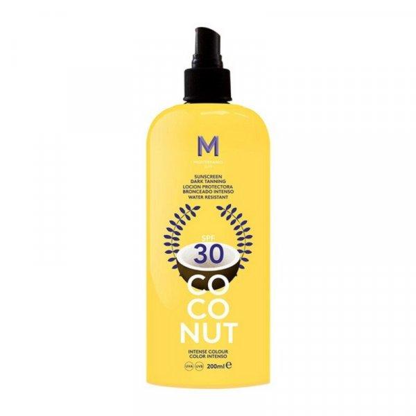 Fényvédő Krém Coconut Dark Tanning Mediterraneo Sun Spf 30 - 200 ml