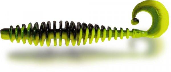 Zebco Magic Trout T-worm Twister Cheese 5,5cm 1,5g Neon Yellow Black 6db
(3279303)