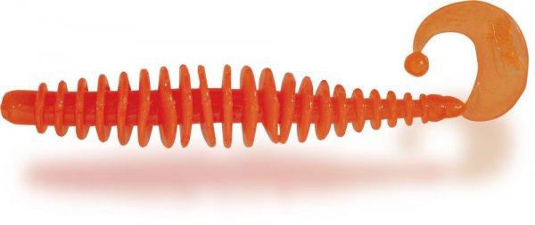 Zebco Magic Trout T-worm Twister Cheese 5,5cm 1,5g Neon Orange 6db (3279304)