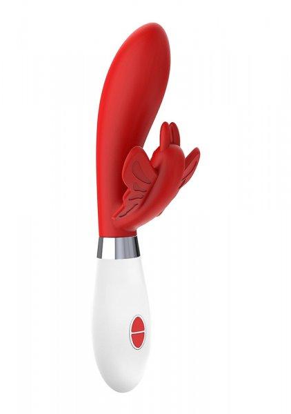 Alexios - Butterfly and G-Spot Red Vibrator