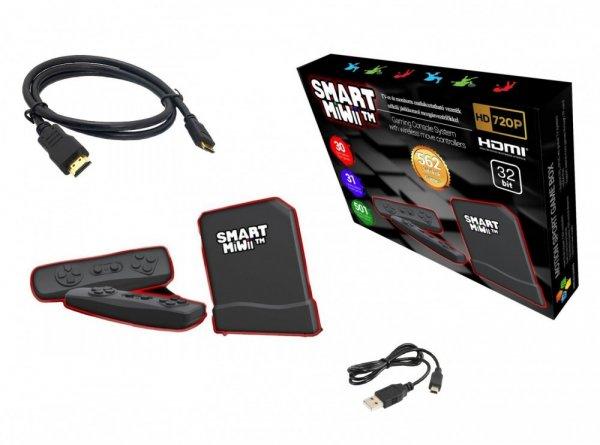 Vega Toys BL-5002A SMART MiWii HD 720p TV-re köthető vezeték nélküli
játékkonzol 562 játékkal, HDMI kábellel, 2 db kontrollerrel