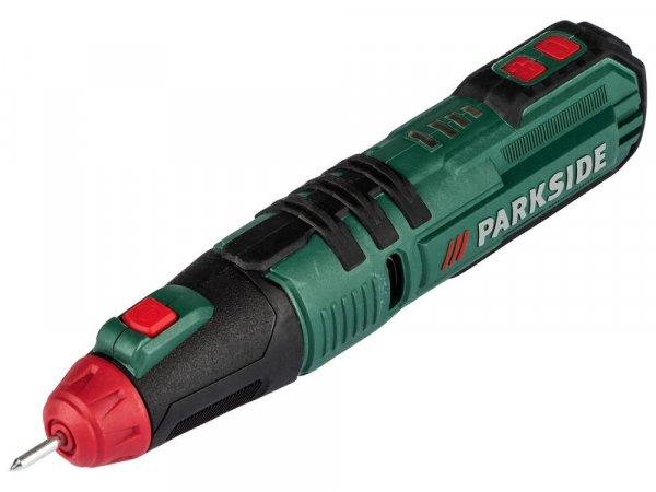ParkSide PAGG 4 B2 akkus, 4V 1.5Ah li-ion akkumulátoros, vezeték nélküli
gravírozó készlet