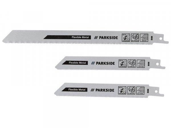 ParkSide PFSZ 3 FINE METAL 3 darabos finom fém fűrészlap készlet
orrfűrészhez / kardfűrészhez / szablyafűrészhez - fémhez, csonthoz