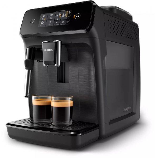 Philips EP1220/00 darálós, 2 csészés automata kávéfőző, kávégép,
tejhabosítóval, érintőképernyővel (Series 1200 / EP 1220)