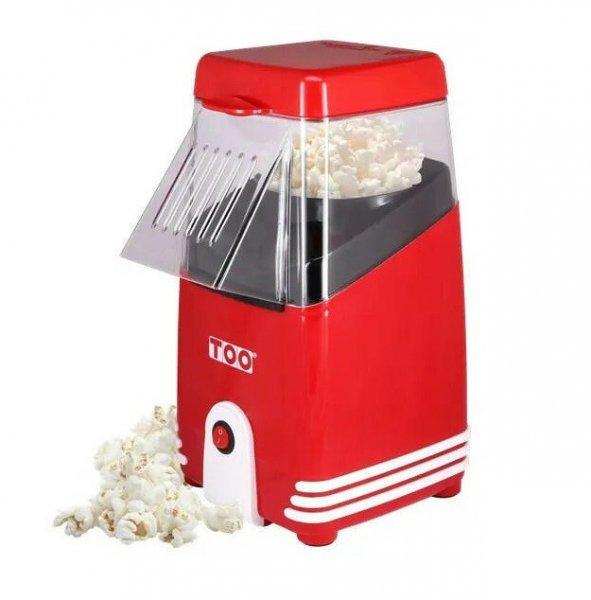 Too Hot! PM-102 Popcorn Maker 1200W háztartási popcorn készítő gép, piros