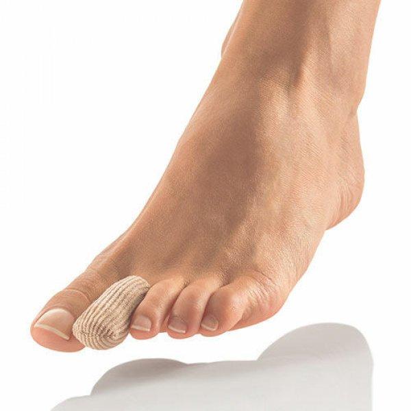 Lábujjvédő gélsapka, vágható textil borítású lábujjsapka
gélbetéttel, Bort 137050, S
