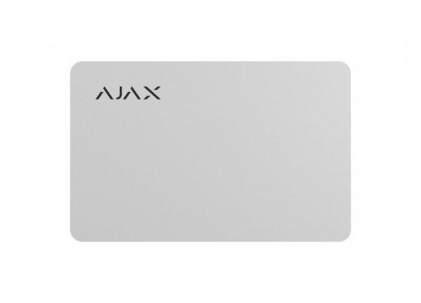 Ajax PASS-WHITE-3 Pass érintésmentes beléptető kártya, 13,56 MHz Mifare
DESFire, ISO 14443-A, 3 db, fehér