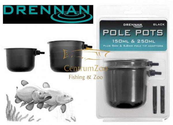 Drennan Pole Pot Black Kups etetőcsésze (TOPP001)