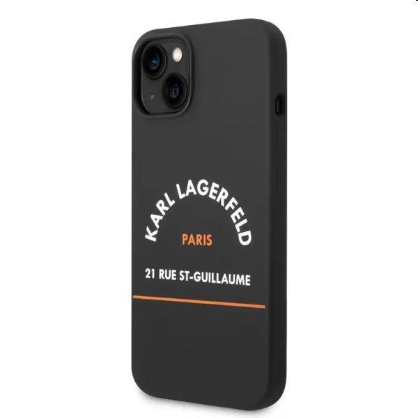 Tok Karl Lagerfeld Rue St Guillaume for Apple iPhone 14, fekete