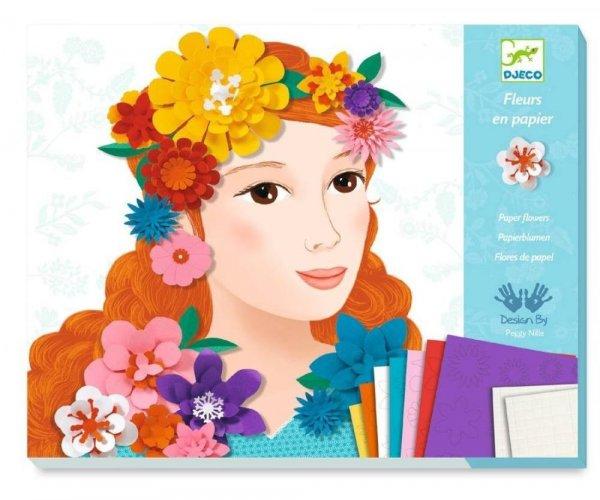 Virágok között - képalkotás virág készítéssel - Young girls in flowers
- Djeco