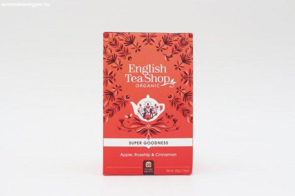 English Tea Shop 20 almás, csipkebogyó, fahéjjal bio tea 40 g