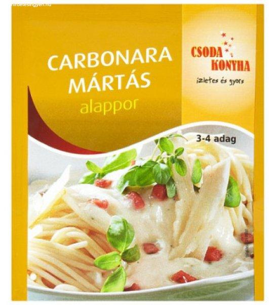 Csoda Konyha carbonara mártás alappor 26g