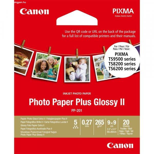 Canon PP-201 fényes fotópapír (9x9cm, 20 lap, 265g)