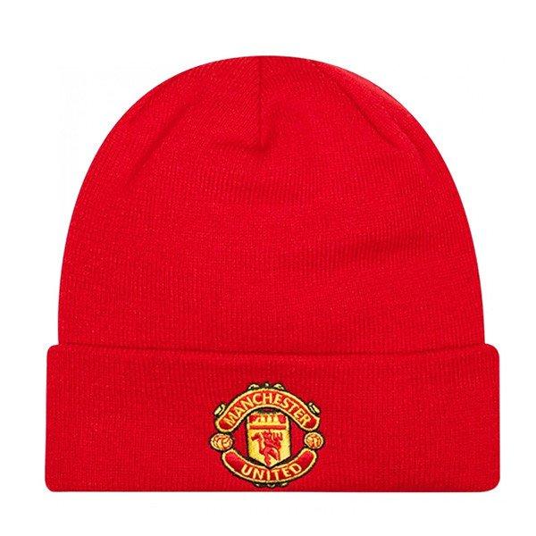 Téli Sapka New Era Manchester United Essential Cuff Knit Red