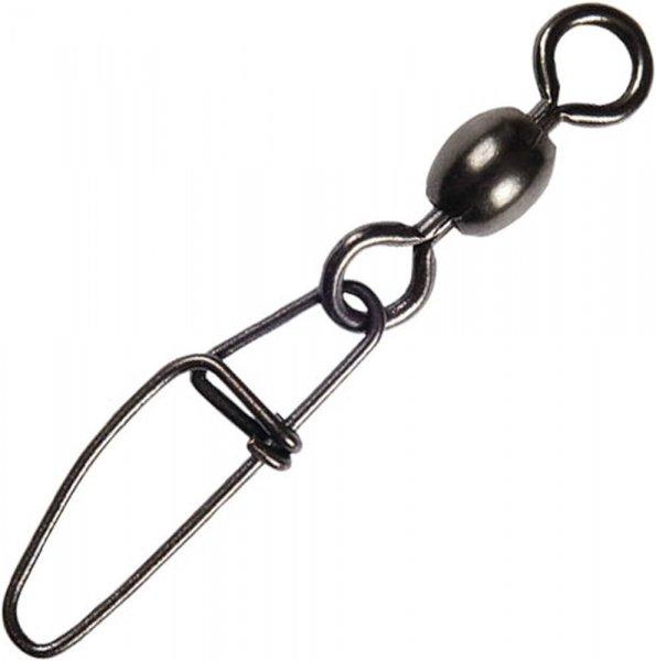 Black Cat Catfish Cross Lock Swivel 1/0 52mm erős forgó kapoccsal 55kg 5db
(6173100)