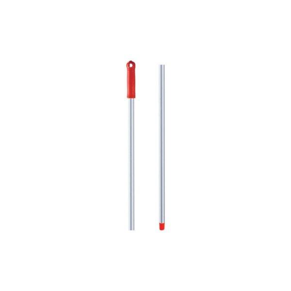 Felmosónyél mop alu védő réteggel (eloxált) 22x130 cm menetes_AES286 piros