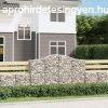 5 db ves horganyzott vas gabion kosr 200x50x120/140 cm