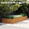 corten acl kerti magasgys 291x100x36 cm