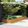 corten acl kerti magasgys 387x100x36 cm