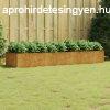 corten acl kerti magasgys 280 x 80 x 40 cm