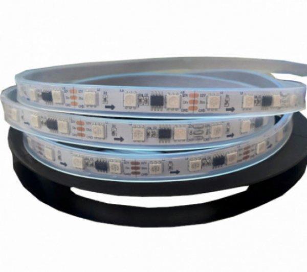 Perfectled Prémium 60 LED/méteres 12 V-os digitális vízálló RGB 5050 LED
szalag 5m/ tekercs