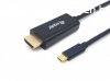 EQuip USB-C to HDMI 4K/30Hz cable 2m Black