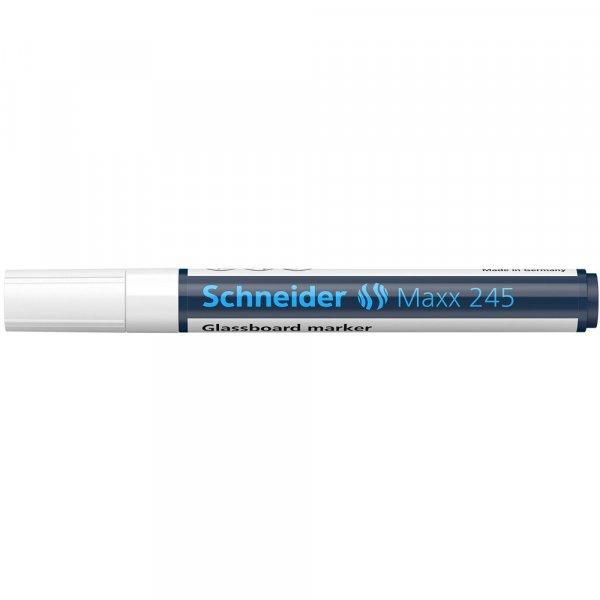 Üvegtábla marker 1-3mm, Schneider Maxx 245 fehér